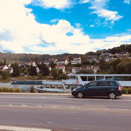 Natur Und Neckarblick Bei Heidelberg Hirschhorn Eksteriør bilde