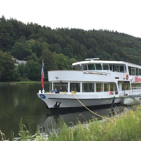 Natur Und Neckarblick Bei Heidelberg Hirschhorn Eksteriør bilde